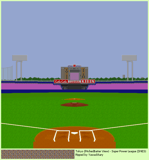 Super Power League (JPN) - Tokyo (Pitcher/Batter View)