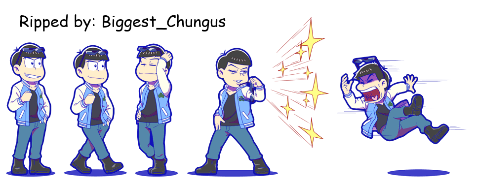 Osomatsu-san Hesokuri Wars: Battle of the NEETs - Karamatsu (Varsity Jacket)