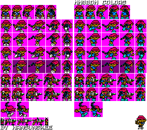 Numbuh 5 / Abigail "Abby" Lincoln (Mega Man 8-bit Deathmatch-Style)