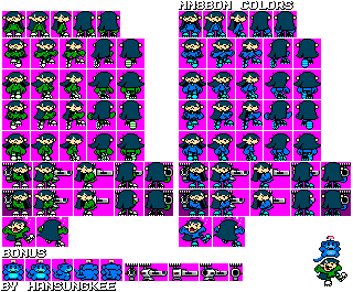 Cartoon Network Customs - Numbuh 3 / Kuki Sanban (Mega Man 8-bit Deathmatch-Style)