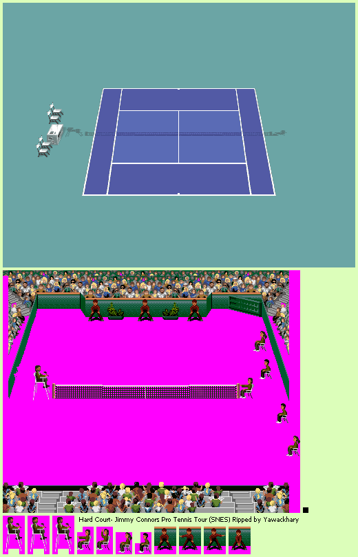 Jimmy Connors Pro Tennis Tour - Hard Court