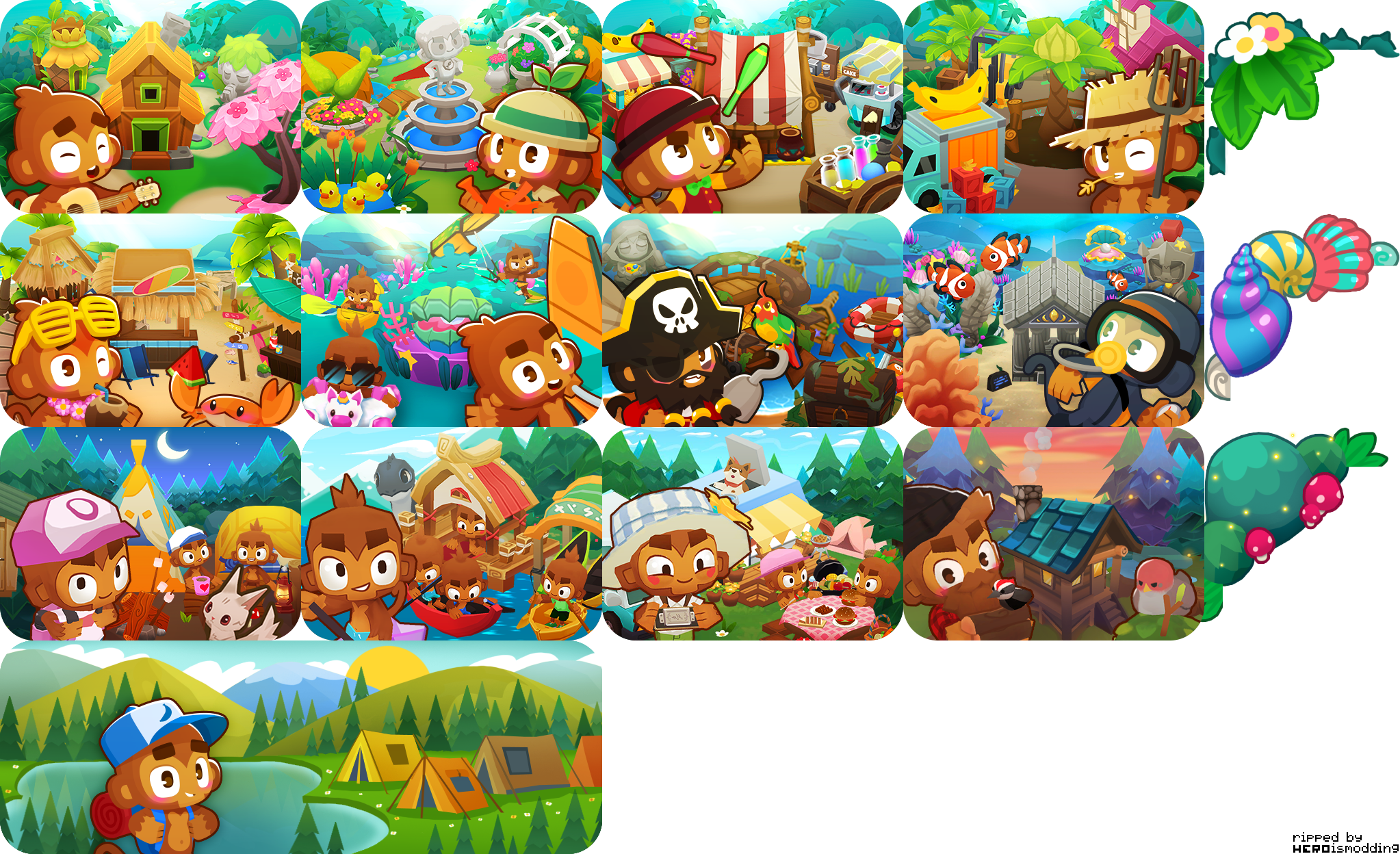 Bloons Pop! - Map Portraits