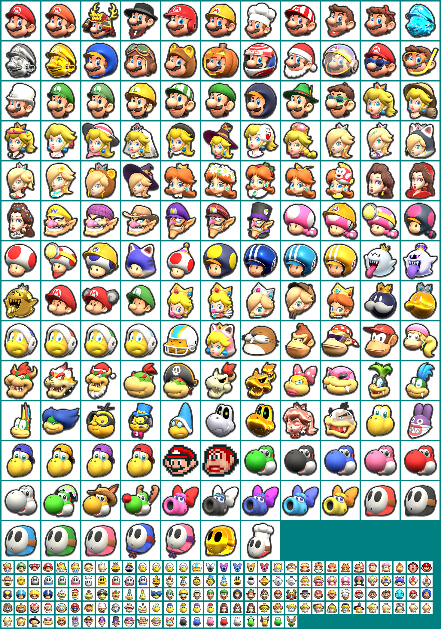 Mario Kart Tour - Character Icons