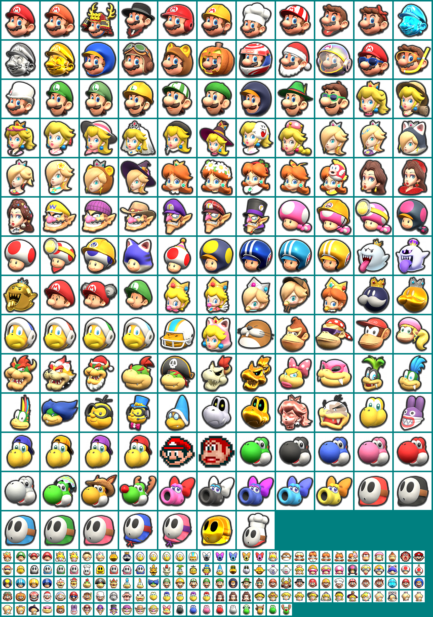 Character Icons