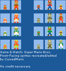 Mario Customs - Mario (Front-Facing)