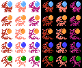 Super Metroid Beam Items (NES-Style)