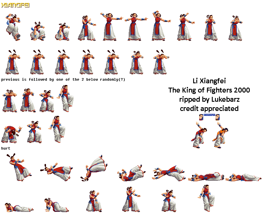 The King of Fighters 2000 - Li Xiangfei