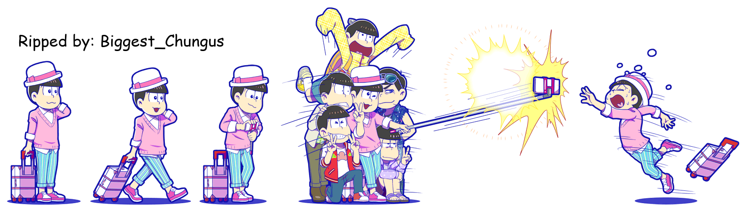 Osomatsu-san Hesokuri Wars: Battle of the NEETs - Todomatsu (Travel)