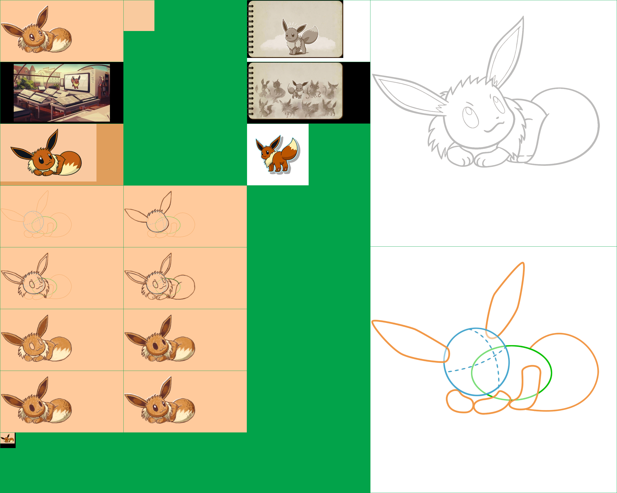 Pokémon Art Academy - Eevee