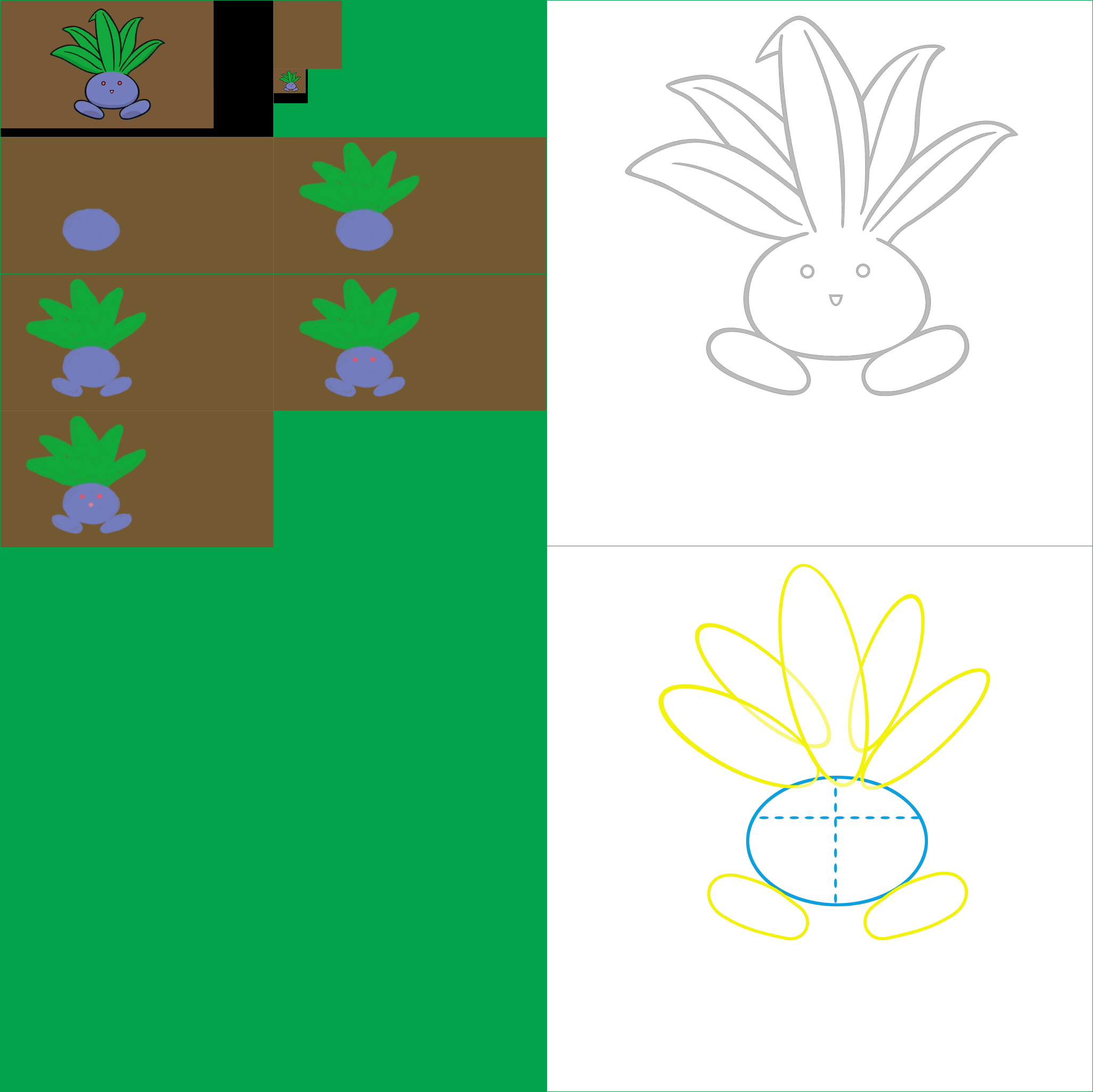 Pokémon Art Academy - Oddish