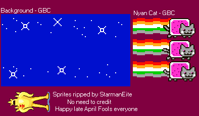 Nyan Cat (Homebrew) - Nyan Cat (Color)