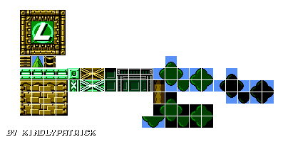 Cut Man Tileset (MM9-Style)