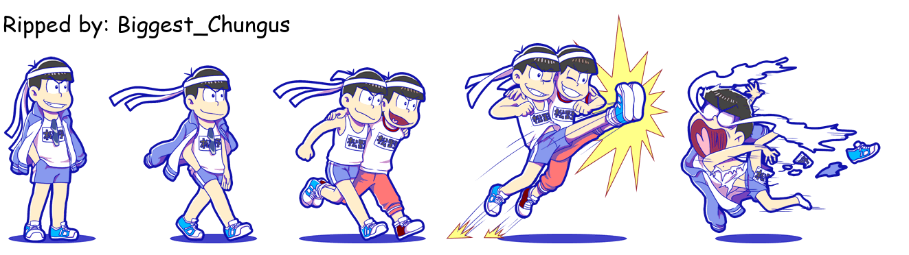 Osomatsu-san Hesokuri Wars: Battle of the NEETs - Karamatsu (Sports Day)