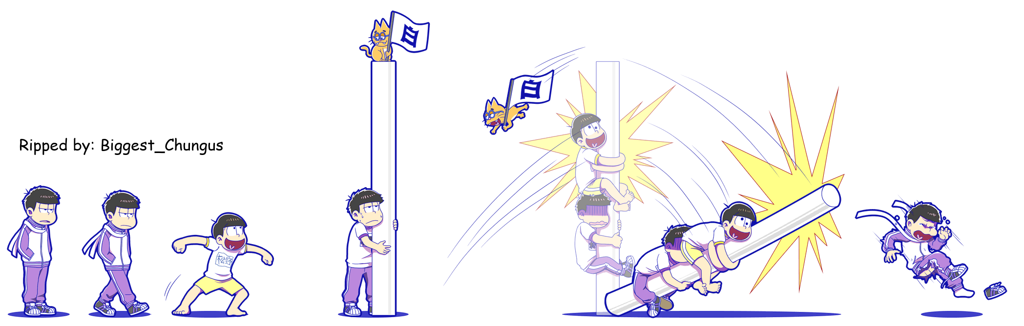 Osomatsu-san Hesokuri Wars: Battle of the NEETs - Ichimatsu (Sports Day)