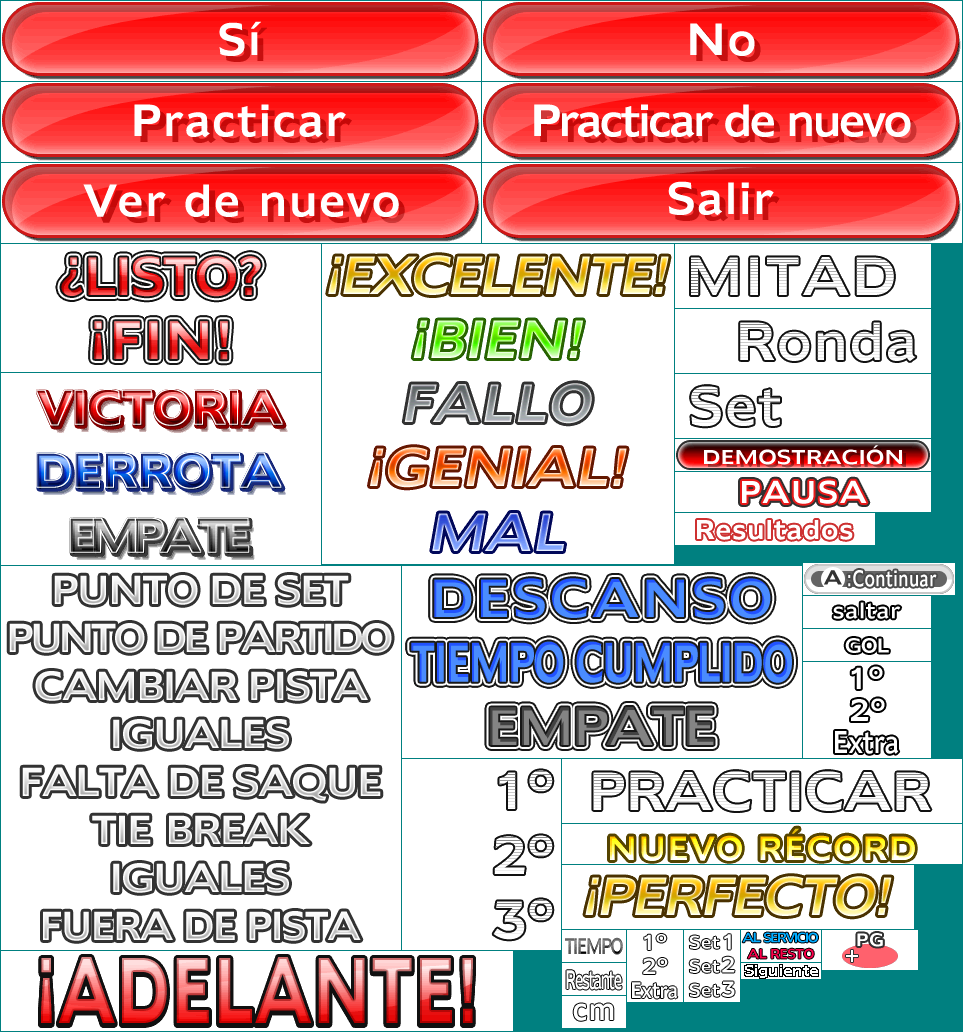 Deca Sports 3 / Sports Island 3 - Text (Spanish)