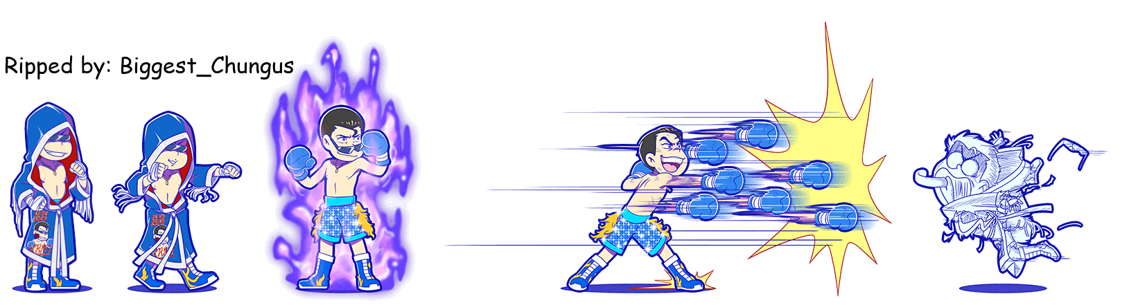 Osomatsu-san Hesokuri Wars: Battle of the NEETs - Karamatsu (Boxer)