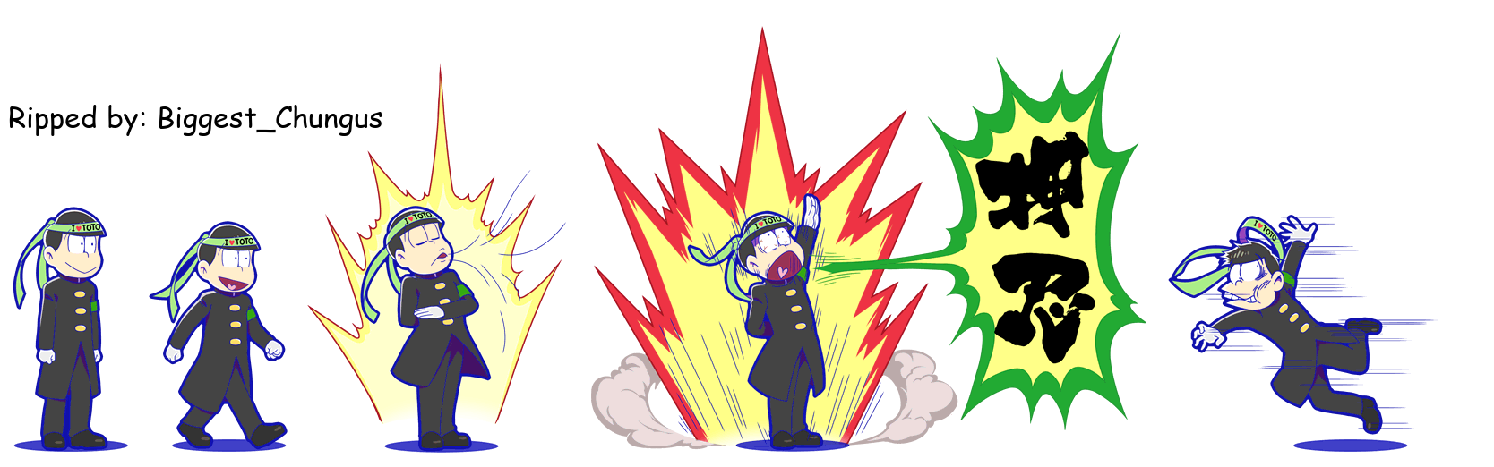 Osomatsu-san Hesokuri Wars: Battle of the NEETs - Choromatsu (Cheer Matsu)