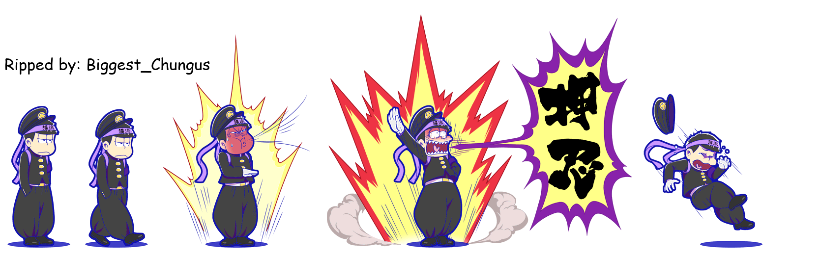 Osomatsu-san Hesokuri Wars: Battle of the NEETs - Ichimatsu (Cheer Matsu)