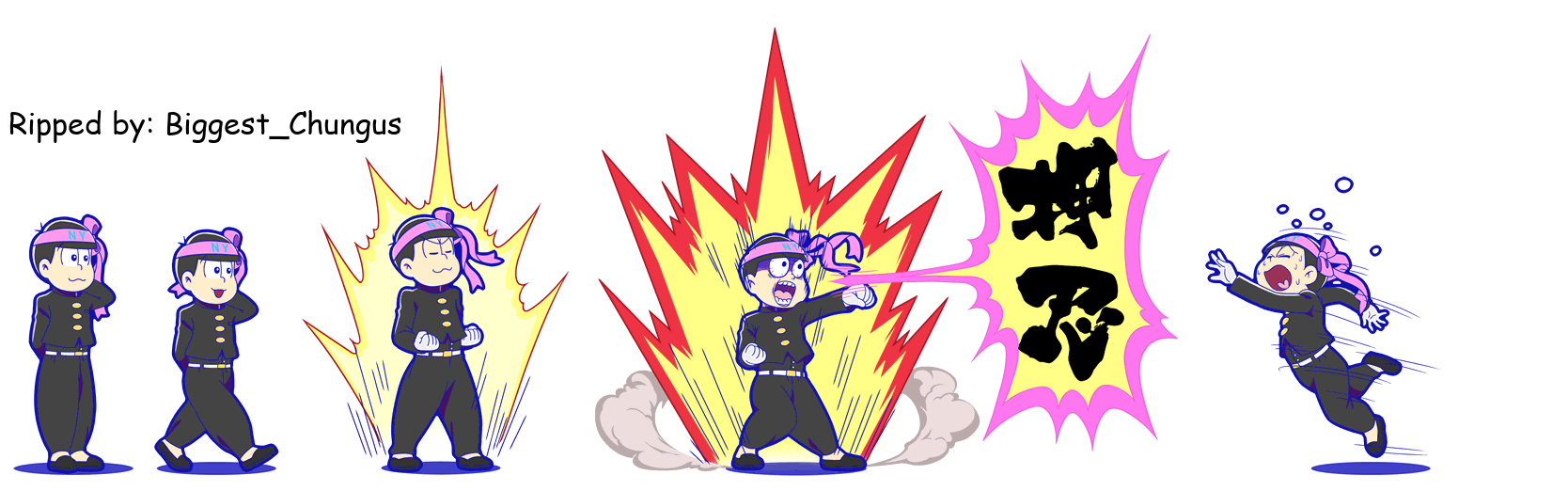 Osomatsu-san Hesokuri Wars: Battle of the NEETs - Todomatsu (Cheer Matsu)