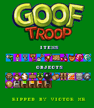 Goof Troop - Items & Objects
