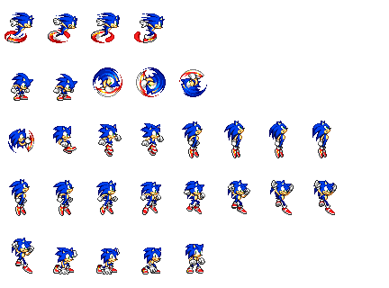 The Spriters Resource - Full Sheet View - Sonic The Broad Jump - Sonic ...