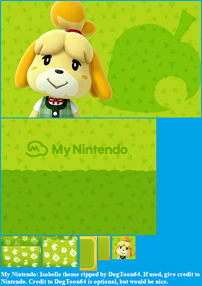 Nintendo 3DS Themes - Isabelle