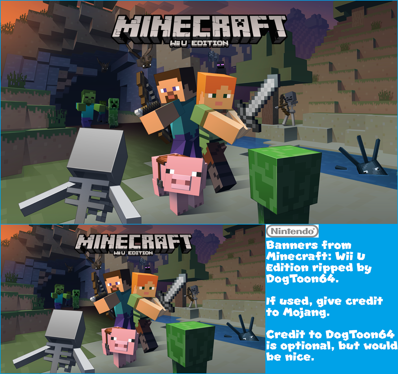 Minecraft: Wii U Edition - Banners