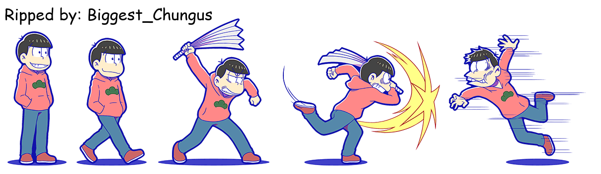 Osomatsu-san Hesokuri Wars: Battle of the NEETs - Choromatsu (Shuffle)