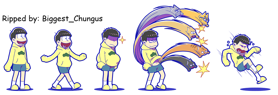 Osomatsu-san Hesokuri Wars: Battle of the NEETs - Ichimatsu (Shuffle)