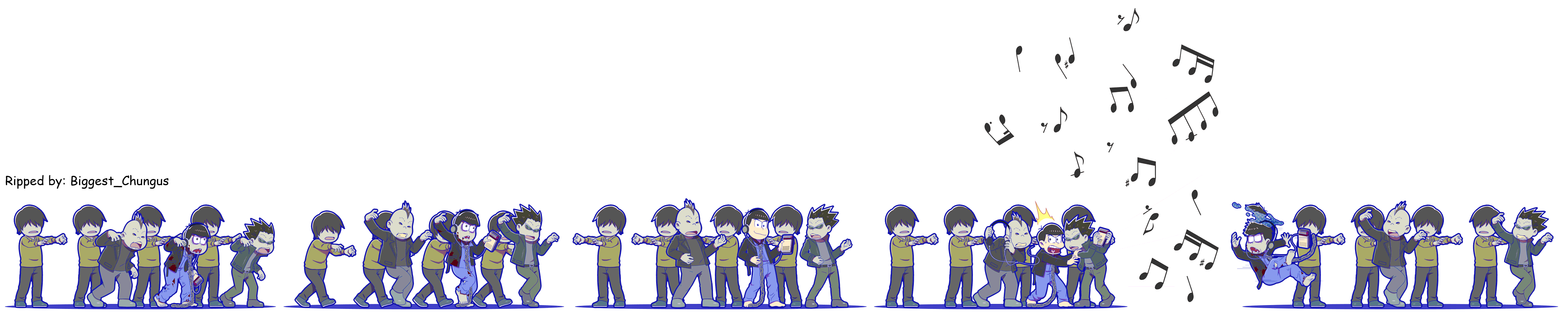 Osomatsu-san Hesokuri Wars: Battle of the NEETs - Karamatsu (Dancin' Zombie Dance)