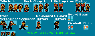 Mario (Zelda 2-Style)