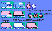 Mouthful Car Kirby (Kirby's Adventure-Style)