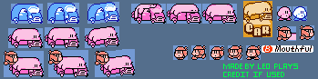 Mouthful Car Kirby (Kirby's Adventure-Style)