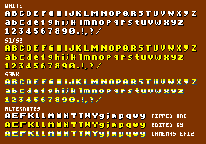Life Counter Font (Expanded)