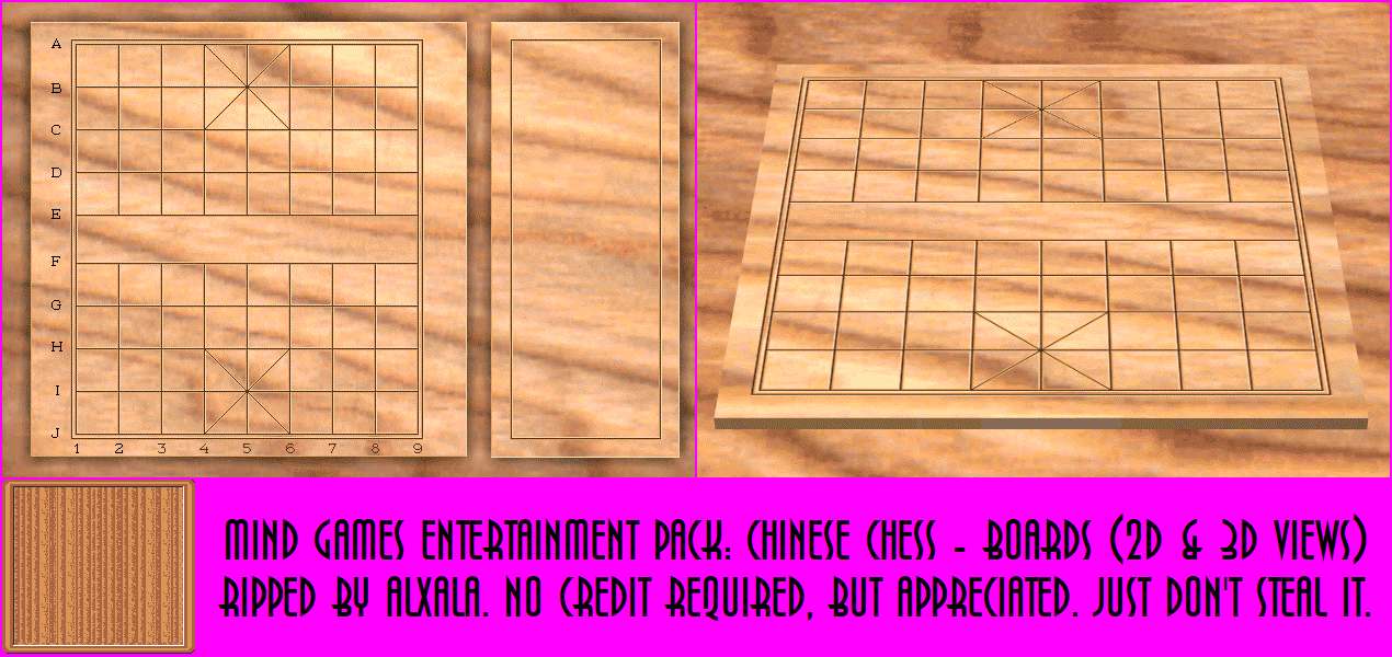 Mind Games Entertainment Pack: Chinese Chess - Boards (2D & 3D Views)