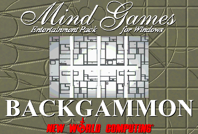 Mind Games Entertainment Pack: Backgammon - Title Screen