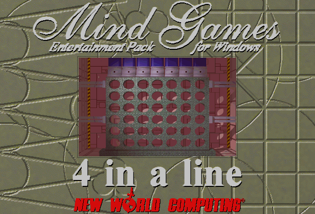 Mind Games Entertainment Pack: 4 in a line - Title Screen
