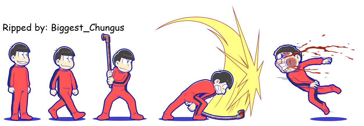 Osomatsu-san Hesokuri Wars: Battle of the NEETs - Osomatsu (Imagawayaki)