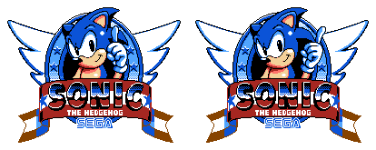 Sonic the Hedgehog Improvement (Hack) - Title Screen Logo (V1.4)