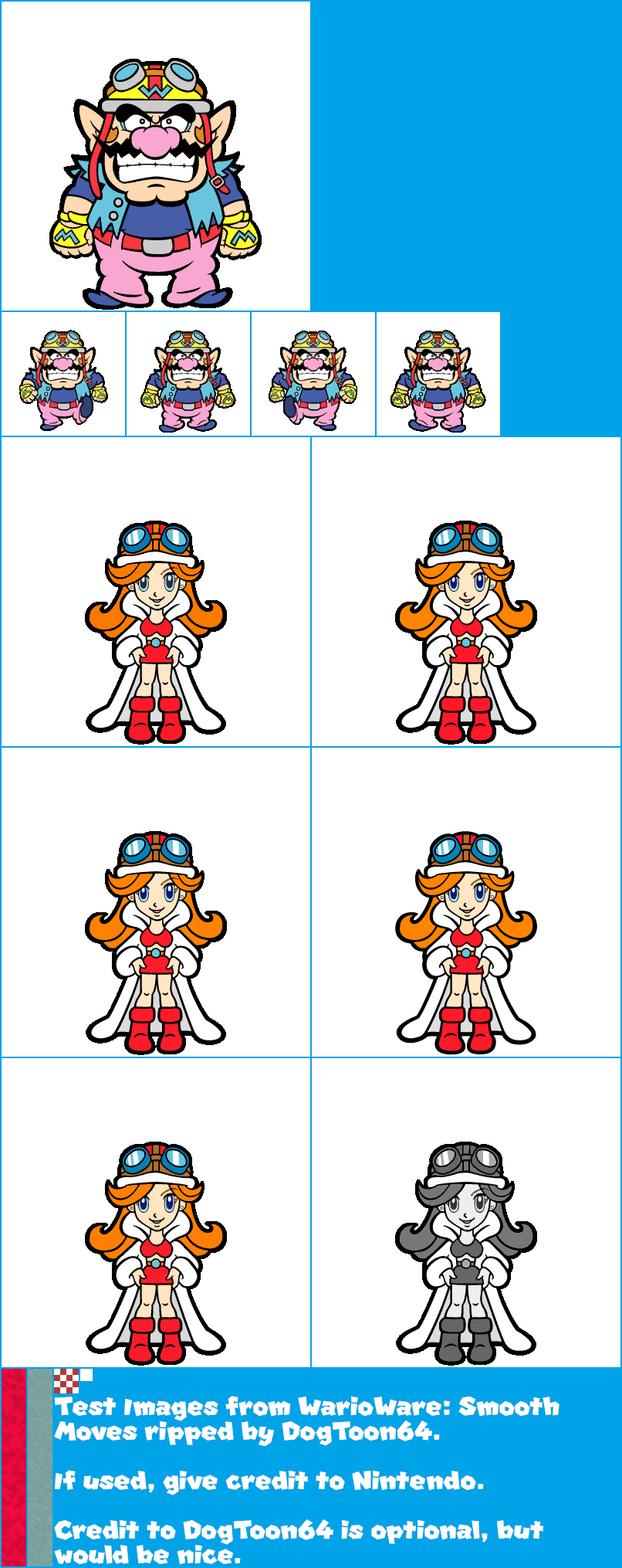 WarioWare: Smooth Moves - Test Images