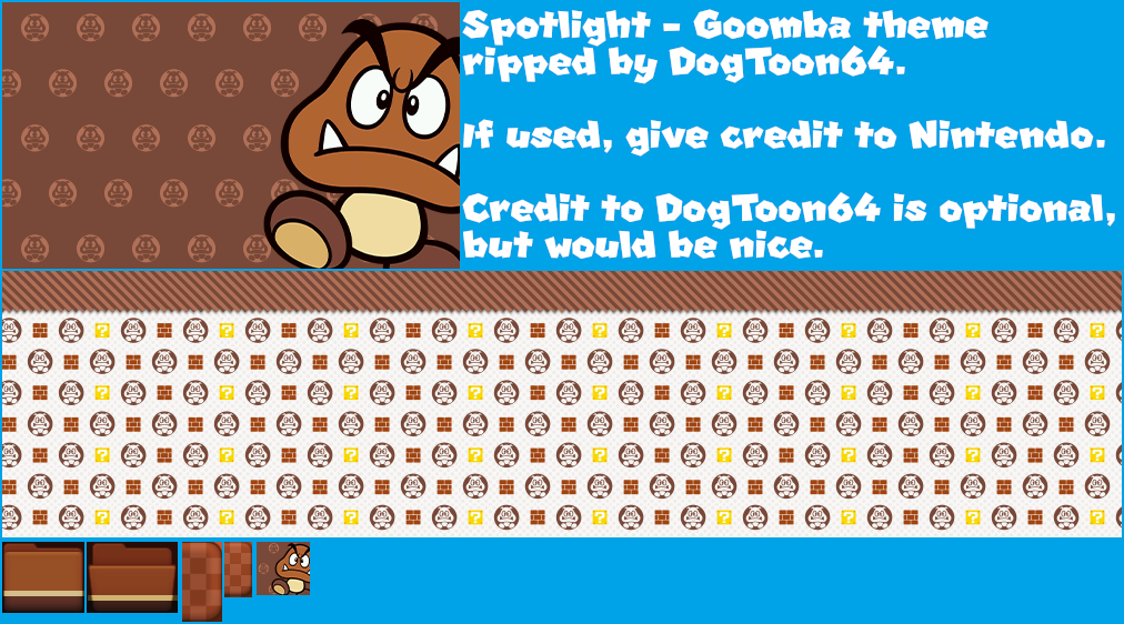 Nintendo 3DS Themes - Spotlight - Goomba