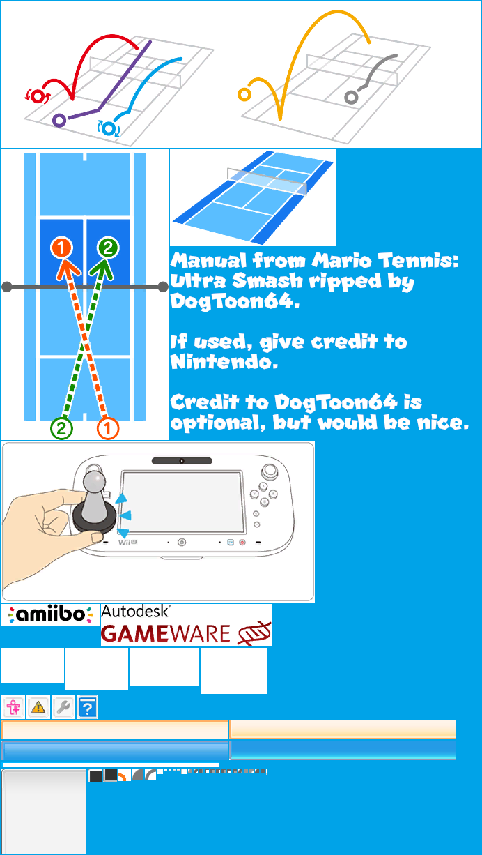 Mario Tennis: Ultra Smash - Manual