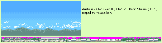 GP-1: Part II / GP-1 RS: Rapid Stream - Australia