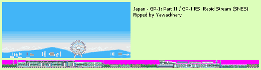 GP-1: Part II / GP-1 RS: Rapid Stream - Japan