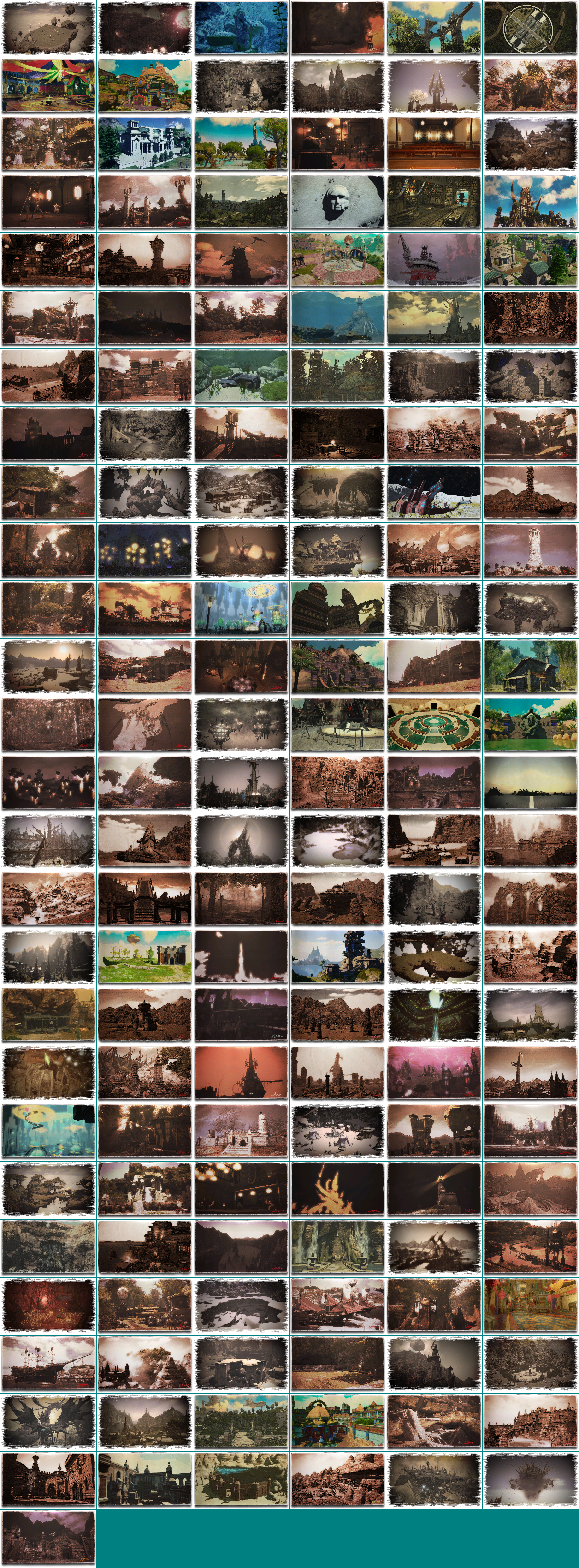 Final Fantasy 14: A Realm Reborn - Paintings (2/2)