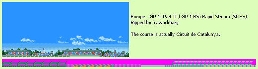 GP-1: Part II / GP-1 RS: Rapid Stream - Europe