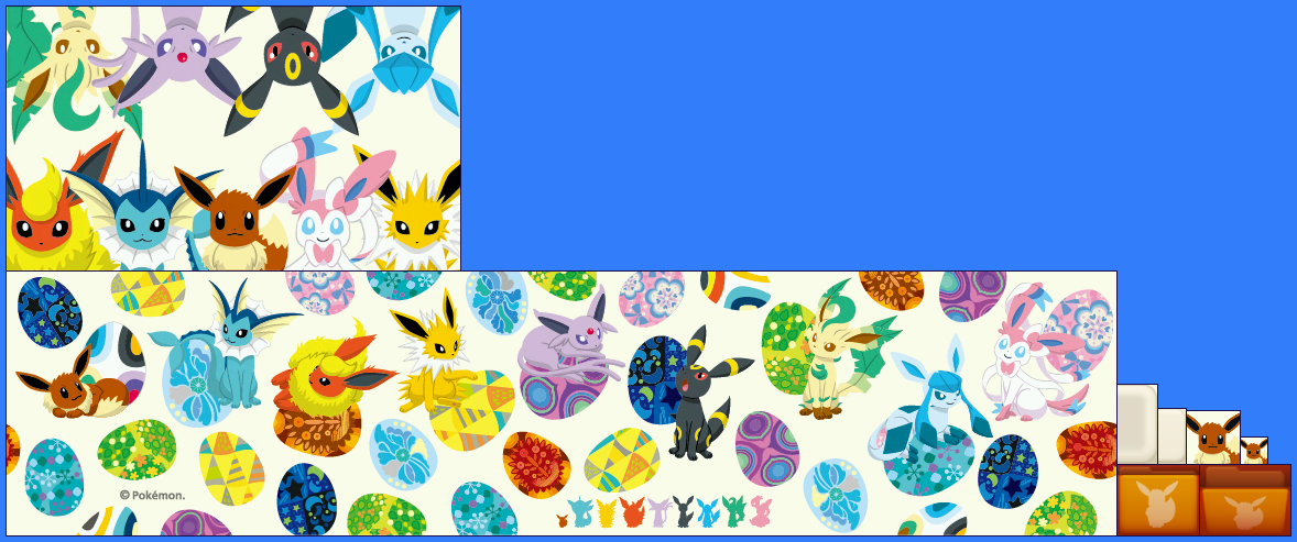 Nintendo 3DS Themes - Eevee Collection