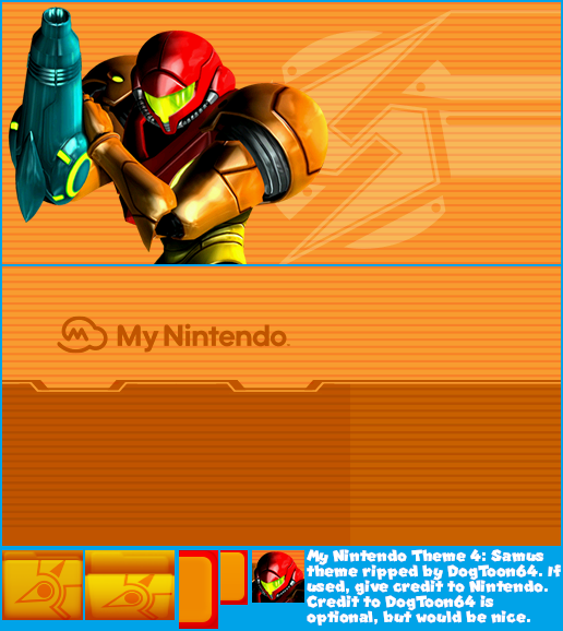 Nintendo 3DS Themes - Samus