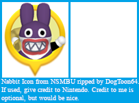 New Super Mario Bros. U / New Super Luigi U - Nabbit Icon