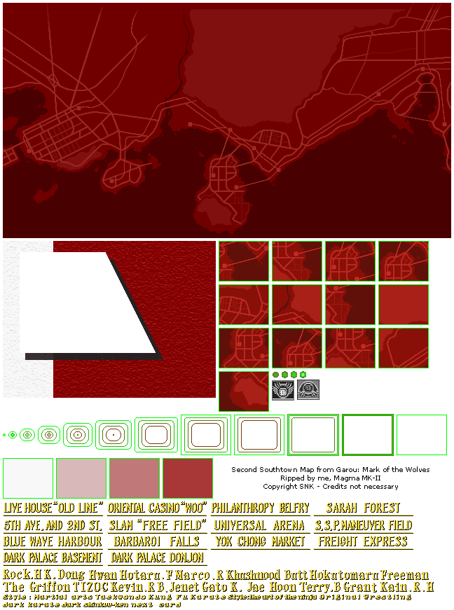 Second Southtown Map